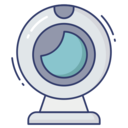 electronics,computer,round webcam,web camera,webcam ok 